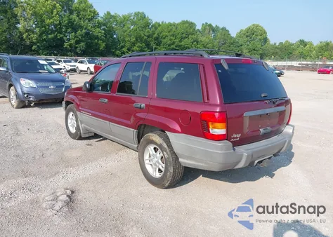 2002 Jeep Grand Cherokee Laredo z USA, uszkodzony, nr VIN 1J8GW48N02C235867